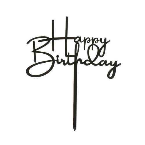 Kakunkoriste, Happy Birthday musta