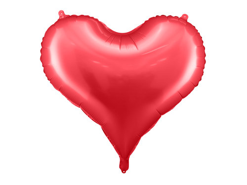 Foliopallo, sydän punainen 75cm 