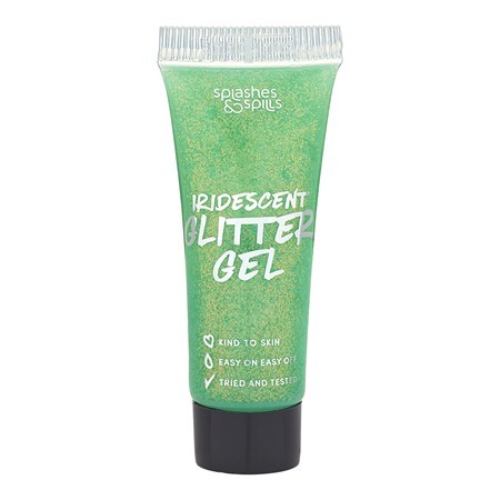 Glittergeeli iholle, vihreä