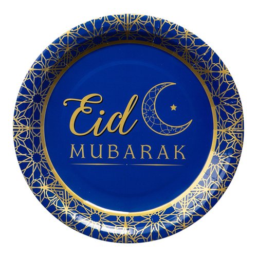 Eid Mubarak isot lautaset