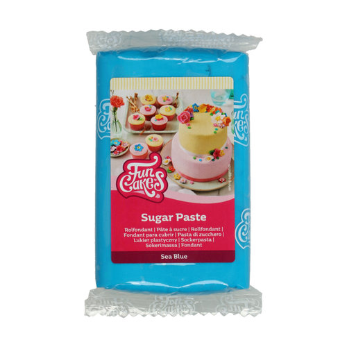 FunCakes sokerimassa, Sea Blue 250g 