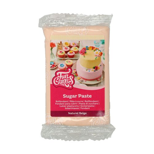 FunCakes sokerimassa, Natural Beige 250g