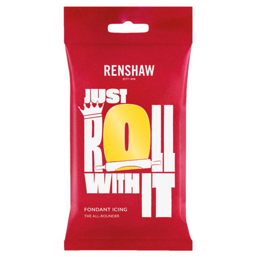 Renshaw sokerimassa, keltainen 250g