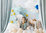 Ilmapallot 100kpl, light misty blue 30cm