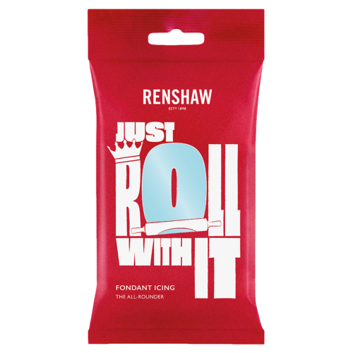 Renshaw sokerimassa, ankanmunan sininen 250g