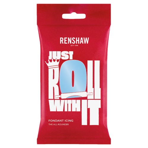 Renshaw sokerimassa, vaaleansininen 250g