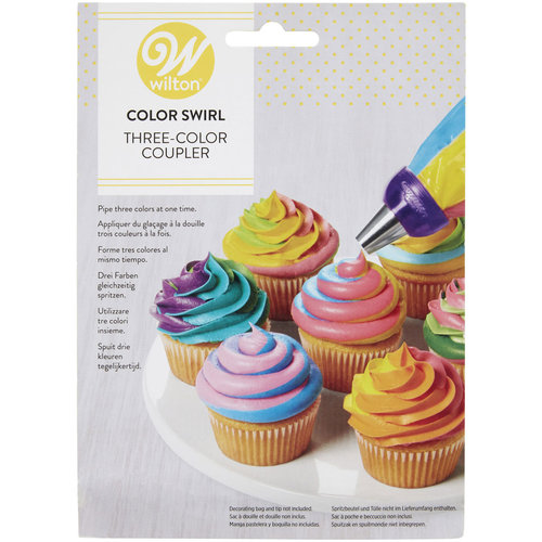 Wiltonin 3-osainen Color Swirl liitin
