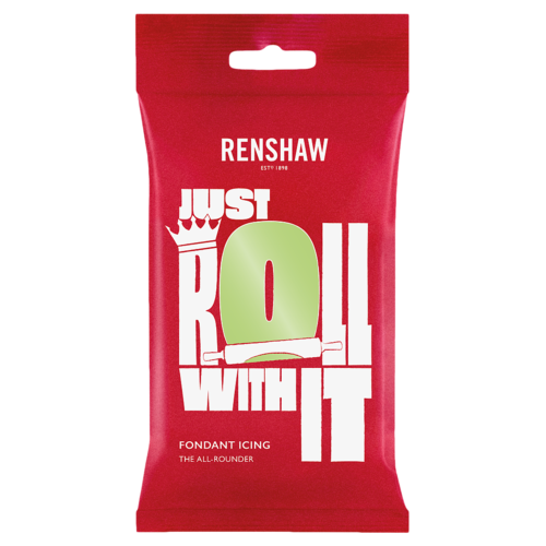 Renshaw sokerimassa, pastellinvihreä 250g 