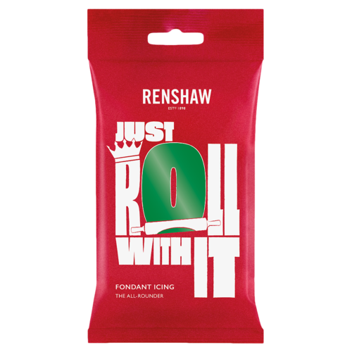 Renshaw sokerimassa, vihreä 250g