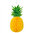 Honeycomb, ananas 1kpl 