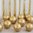 Ilmapallot 40 kpl, chrome gold