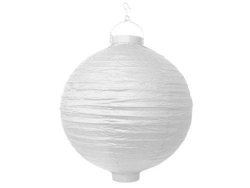 Paperilyhty, valkoinen 20cm