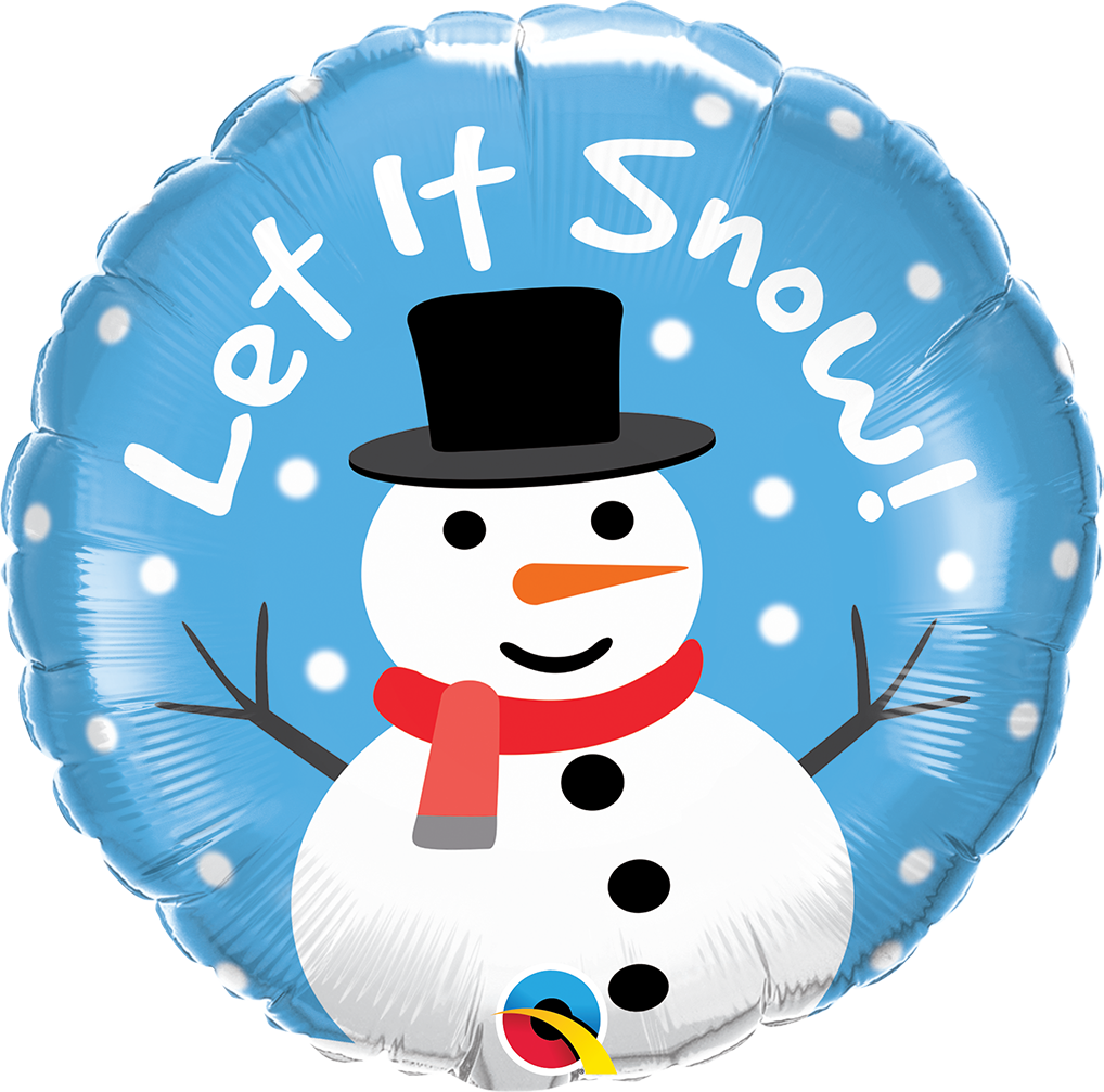 Foliopallo, Let it snow Snowman