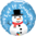 Foliopallo, Let it snow Snowman