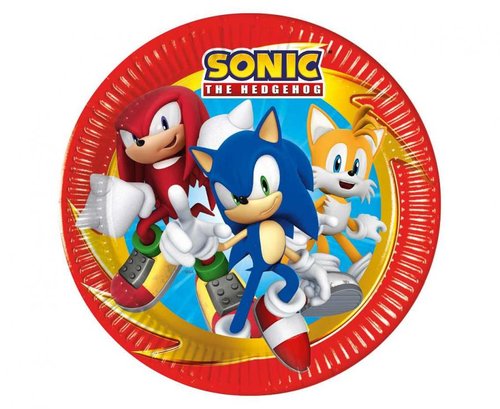 Sonic isot lautaset