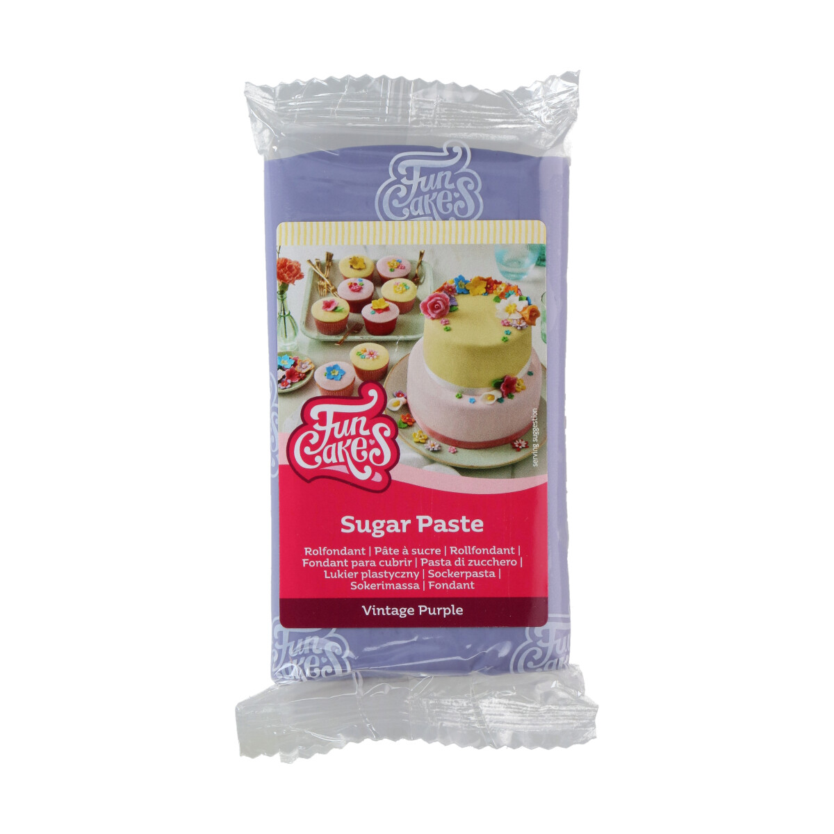FunCakes sokerimassa, Vintage purple 250g