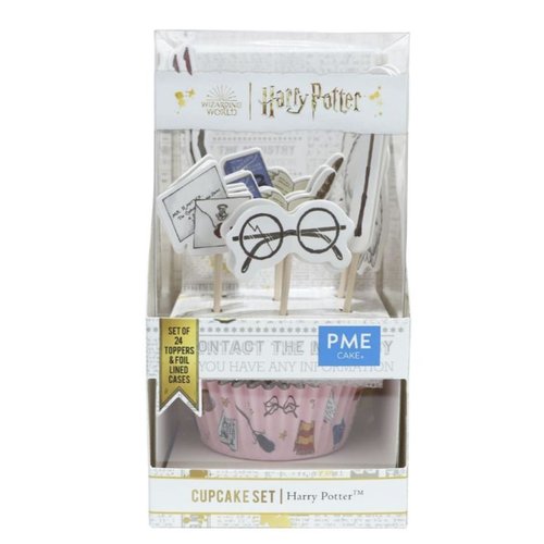 Harry Potter muffinivuoat ja koristetikut 24kpl