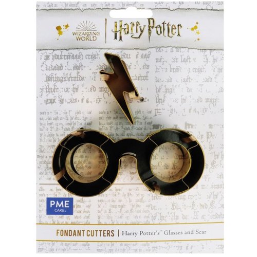 Harry Potter muotit, silmälasit ja arpi