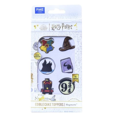 Harry Potter syötävät koristeet 6kpl, Tylypahka