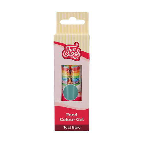FunCakes pastaväri, vihertävän sininen (Teal Blue) 30g