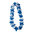 Hawaiian lei blue white