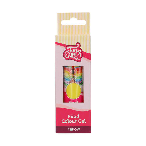 FunCakes pastaväri, keltainen 30 g