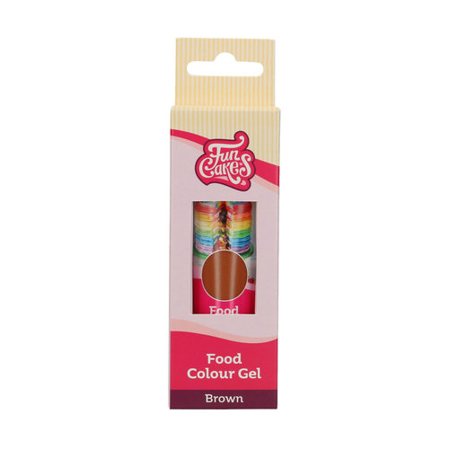 FunCakes pastaväri, Ruskea 30g