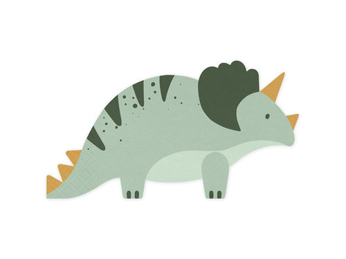 Triceratops lautasliinat 12kpl