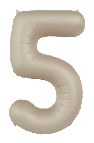 Muotofoliopallo, numero 5 beige 86cm