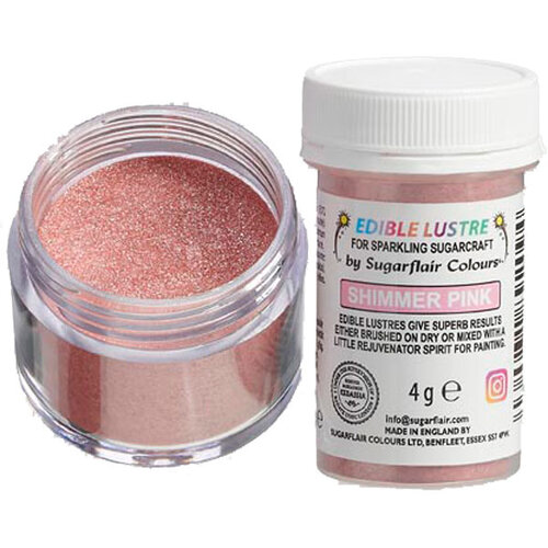 Sugarflair kimallejauhe, Shimmer Pink 