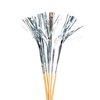 Koristetikut 24cm, hopea 10kpl