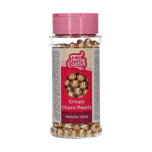 FunCakes suklaahelmet, metallinhohto kulta 60g