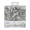 Frill cocktailtikut 20kpl, hopea