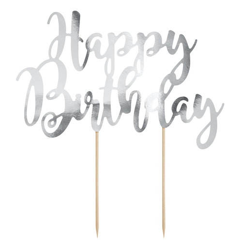 Kakkukoriste, Happy Birthday hopea