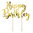 Kakkukoriste, Happy Birthday kulta