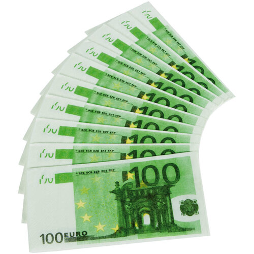 Lautasliinat, 100 Euron seteli