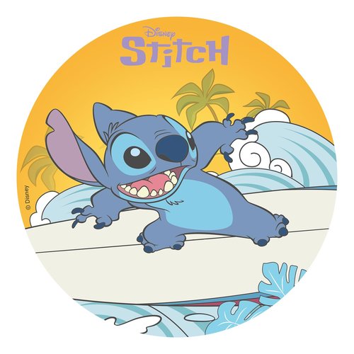 Syötävä kakkukuva, Stitch