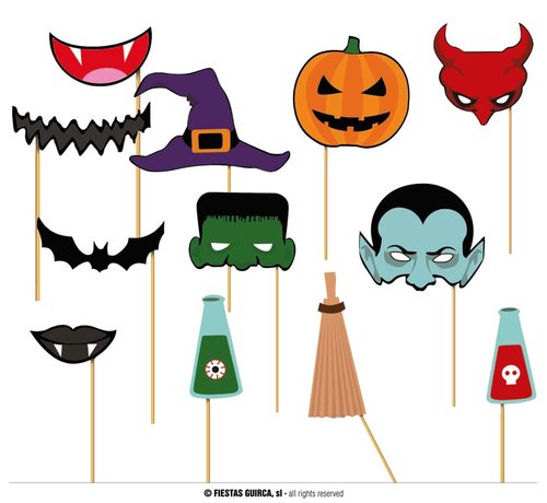 Halloween valokuvausrekvisiitta