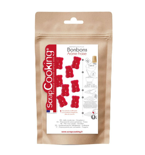 Jelly candy mix strawberry