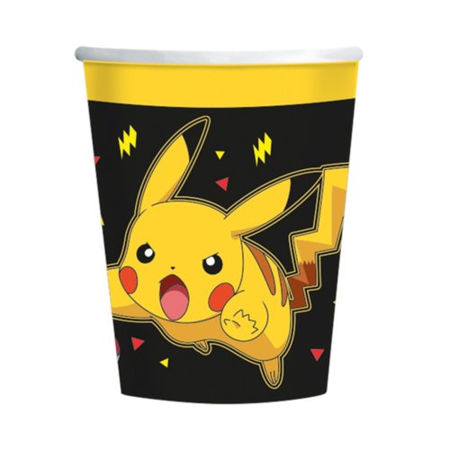 Pokemon mukit 8kpl (musta)