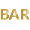 Vuokraus! BAR isot kirjaimet, peilikulta