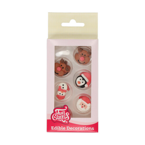 FunCakes syötävä koriste, Joulu 12kpl
