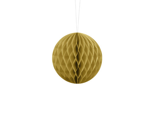 Honeycomb, kulta/beige 10cm