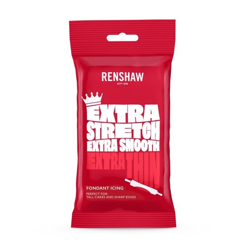 Renshaw Extra sokerimassa 250g, Punainen