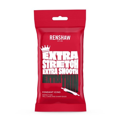 Renshaw Extra sokerimassa 250g, Musta