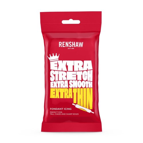 Renshaw Extra sokerimassa 250g, Keltainen