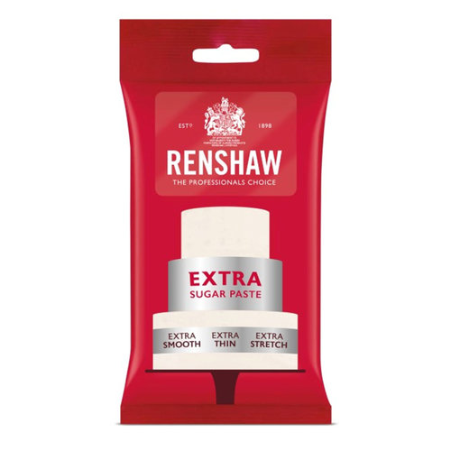 Renshaw Extra sokerimassa 250g, Valkoinen