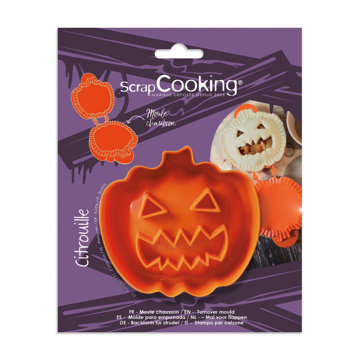 Scrapcooking 3D muotti, Halloween kurpitsa