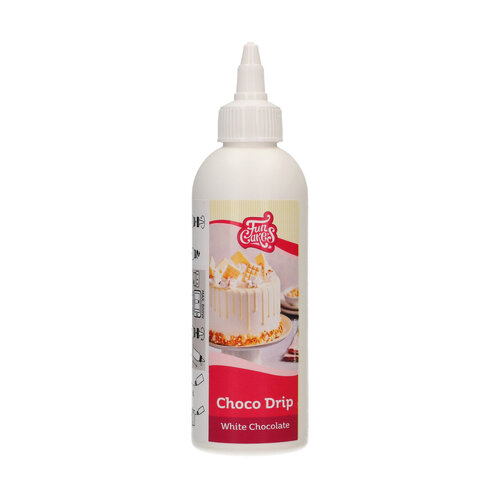 FunCakes Choco Drip, Valkosuklaa 180 g