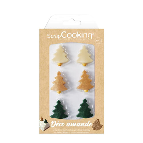 Scrapcooking marsipaanikoriste, Joulukuuset